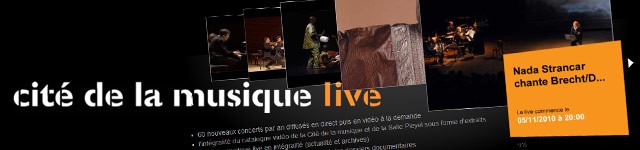 Lancement de la web TV citedelamusiquelive.tv